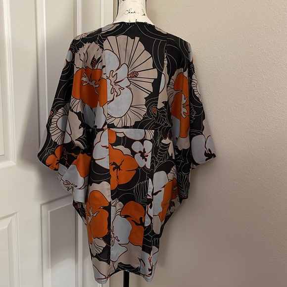 NWT Manuhealii Makapuʻu Dress Hibiscus Cinnamon Spice OS - Picture 2 of 11